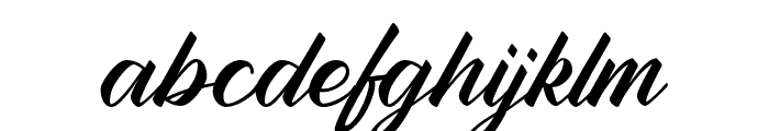 Ramphal-Regular Font LOWERCASE