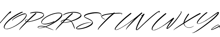 Ramsoneth Italic Font UPPERCASE