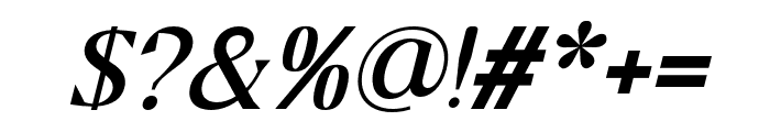 Ramus-Italic Font OTHER CHARS
