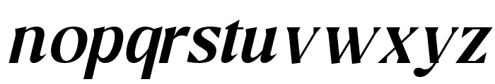 Ramus-MediumItalic Font LOWERCASE