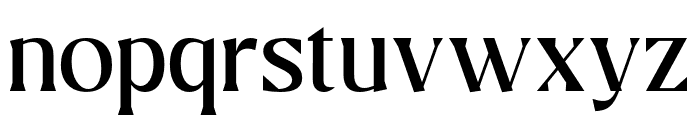 Ramus-Regular Font LOWERCASE