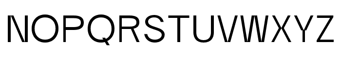 Ranberg Regular Font UPPERCASE