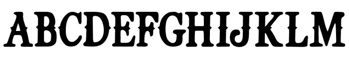 Ranch Hand Font UPPERCASE