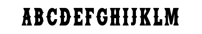 Rancher Font LOWERCASE