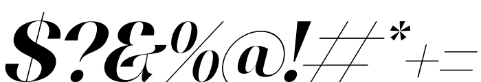 Ranfgih Italic Font OTHER CHARS