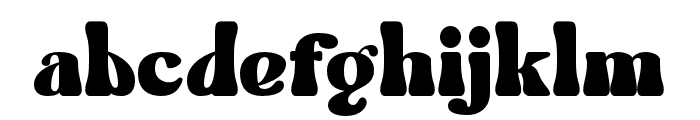 Ranhart Regular Font LOWERCASE