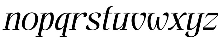 Raniega Italic Font LOWERCASE