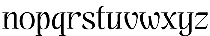 Raniega Font LOWERCASE