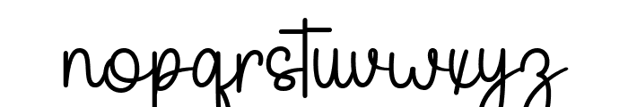 Ranisha Font LOWERCASE