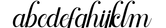 Rankfine Font LOWERCASE