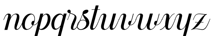 Rankfine Font LOWERCASE