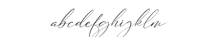 Ranlikha Italic Font LOWERCASE