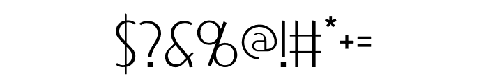 Ranolia Font OTHER CHARS