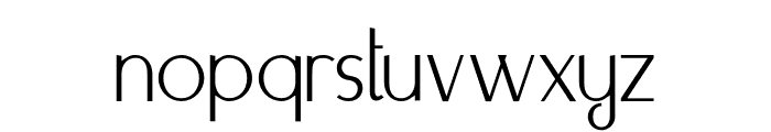 Ranolia Font LOWERCASE