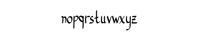 Ranscanso Font LOWERCASE