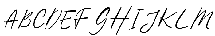 Ranstory Regular Font UPPERCASE