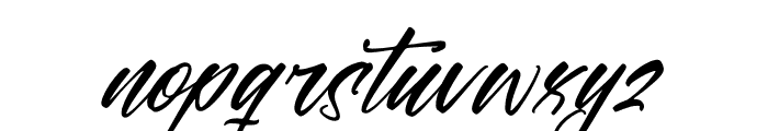 Ranterlone Nightfall Italic Font LOWERCASE