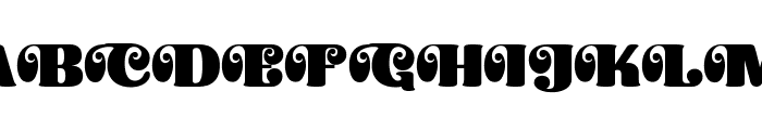 Rantic Kafis Regular Font UPPERCASE