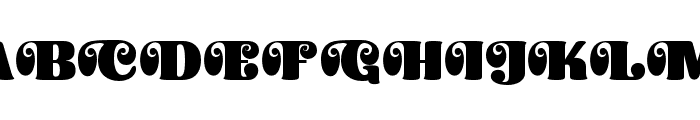 RanticKafis-Regular Font UPPERCASE