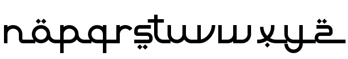 Raouf-Regular Font LOWERCASE