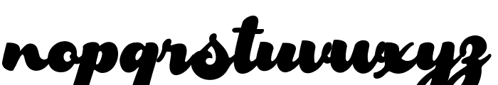 Raphilaretro Font LOWERCASE