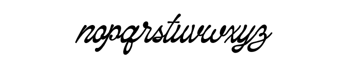 Raphiola Font LOWERCASE