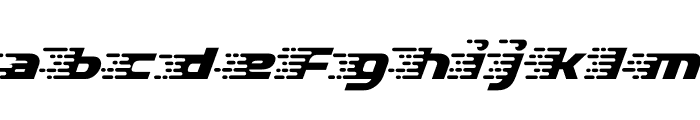 Rapido Racers Eight Font LOWERCASE