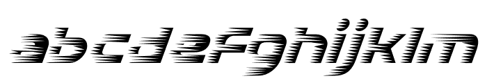 Rapido Racers Eleven Font LOWERCASE