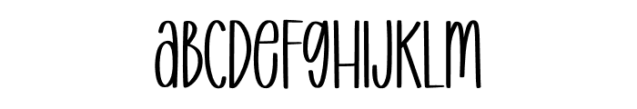 Rapih Font UPPERCASE