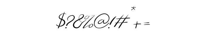 RapsodieITALIC-Italic Font OTHER CHARS