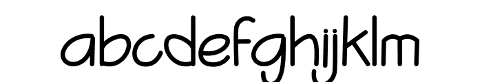 Raqueen Font LOWERCASE