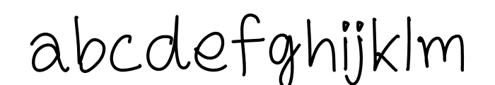 Ras Fu Font LOWERCASE