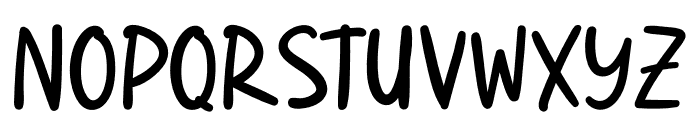 Rasa Nyaman Font UPPERCASE