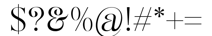 Rashela-Regular Font OTHER CHARS