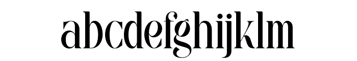 Rasmien Font LOWERCASE