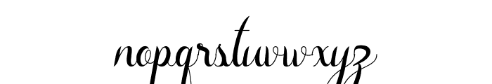 Rasputia Font LOWERCASE