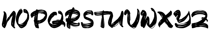 RastaDusty-Regular Font UPPERCASE