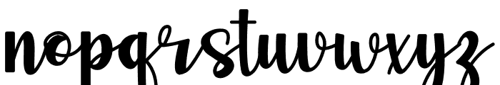 Rasta Font LOWERCASE