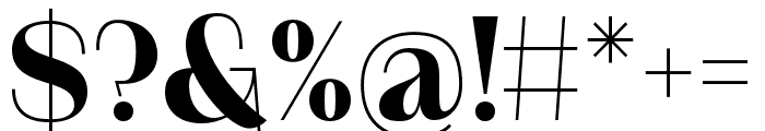 Rastafol-Regular Font OTHER CHARS