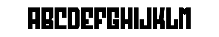 Raster Mania Font LOWERCASE