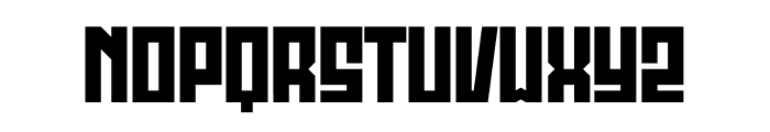 Raster Mania Font LOWERCASE