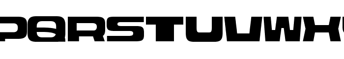 Rasterquan Semi Expanded Medium Font UPPERCASE