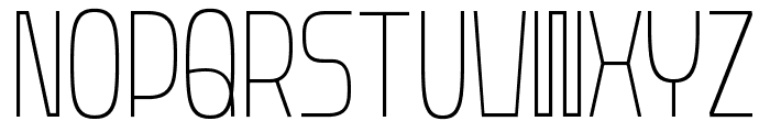 Rasterquan Variable Font UPPERCASE