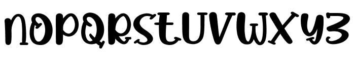 Rastick Font LOWERCASE