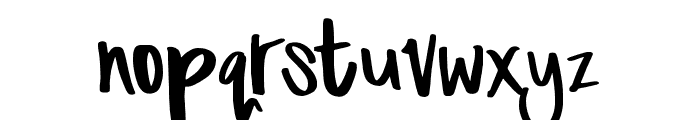 Rastie Font LOWERCASE