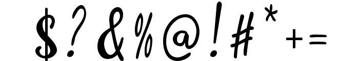 Rastiella-Regular Font OTHER CHARS