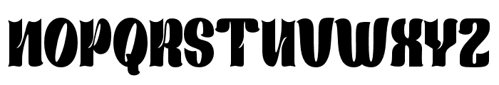 Rastiku-Regular Font UPPERCASE