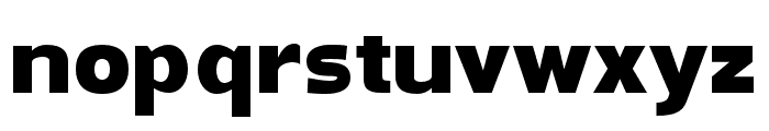 Rastive-Black Font LOWERCASE