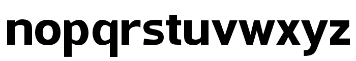 Rastive-Bold Font LOWERCASE