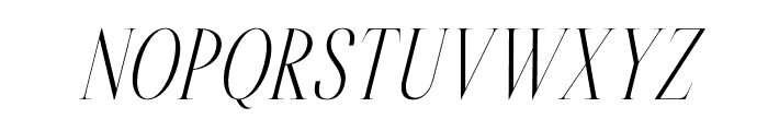 Rastofi Italic Font UPPERCASE